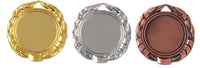 Thumbnail for Drei Medaillen Reutlingen 40 mm PK79265g-E25 in Gold, Silber und Bronze, aus hochwertigen Materialien, isoliert auf einem weißen Hintergrund.