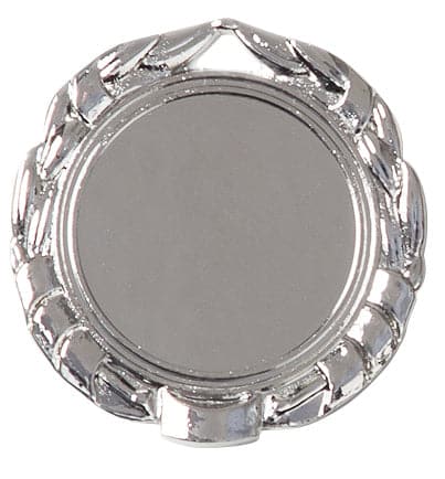 Silberne Medaillen Reutlingen 40 mm PK79265g-E25 mit einem leeren Zentrum und einem aufwändigen, geprägten Randdesign aus hochwertigen Materialien.