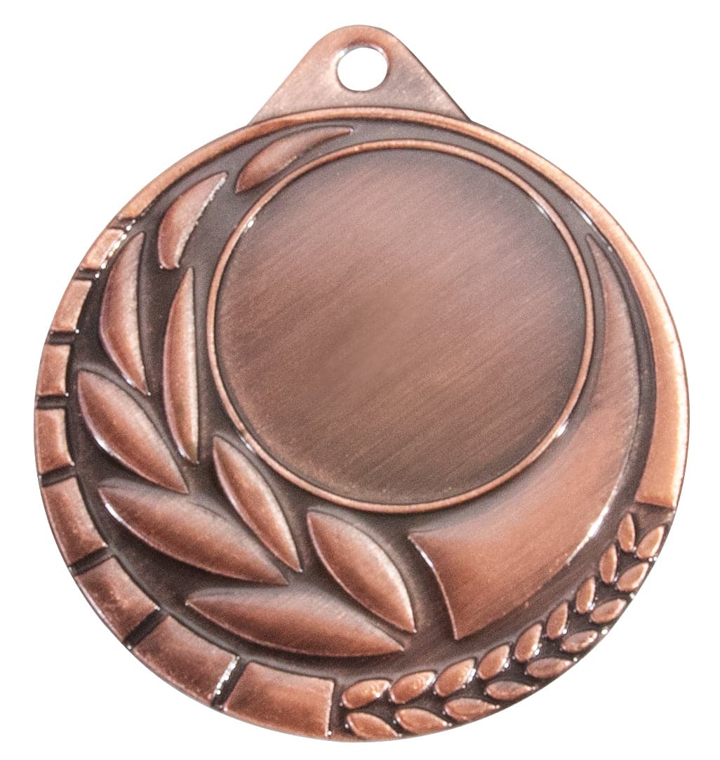 Bronze Auszeichnung mit blankem Zentrum und Lorbeerkranz-Design Medaillen Bremerhaven 50 mm PK79343g-E25 von POMEKI.