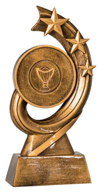 Thumbnail for Bronzene Auszeichnung mit Sternen und Siegespokal-Emblem aus der POMEKI 3-er Serie Sonstiges 155 mm PK739420-22-3-E50.