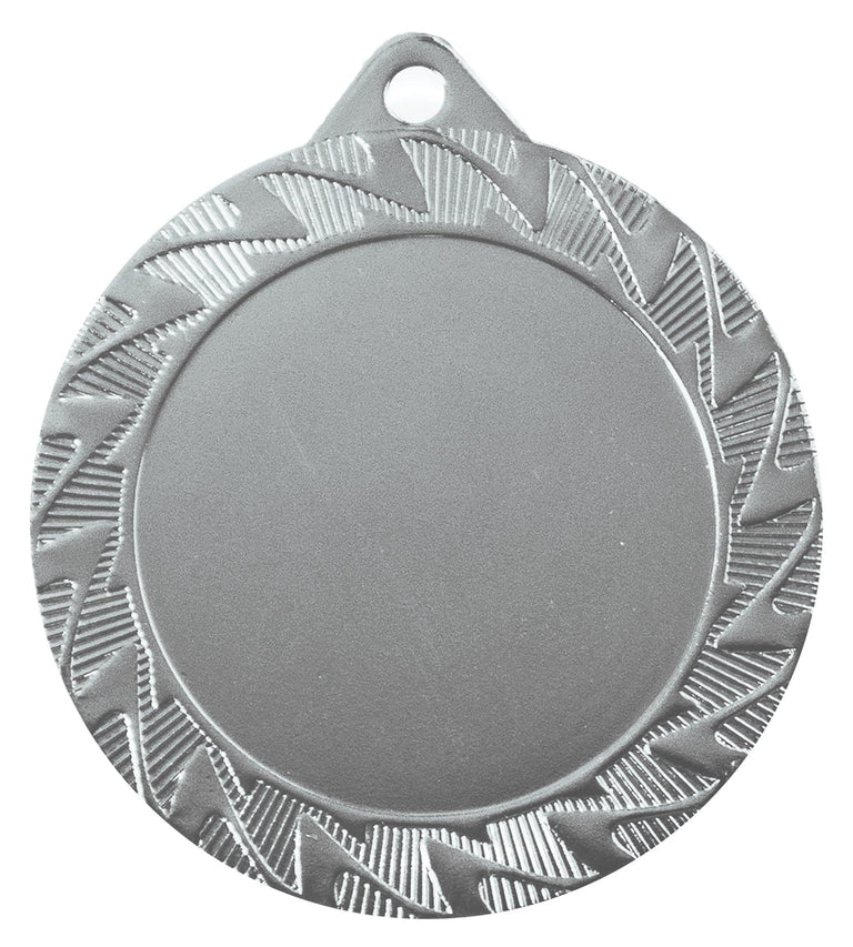Medaillen Würzburg 70 mm Runde Silbermedaille mit gemustertem Rand und aus hochwertigem Material.