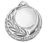 Thumbnail for POMEKI Silbermedaille Bremerhaven 50 mm mit Lorbeerkranz-Design wartet auf individuelle Anpassung.