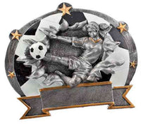 Thumbnail for 2-er Serie Fussball Frauen 115x144 mm - 171x206 mm PK737632-31-2